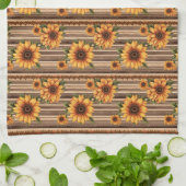 Linge De Cuisine Tournesols de campagne (Plié)