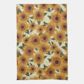 Linge De Cuisine Tournesols d'été (Vertical)