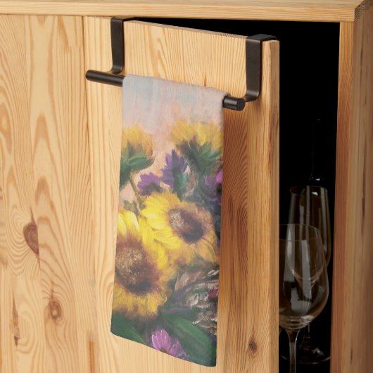 Linge De Cuisine Tournesols Original (Pliage en tiers)