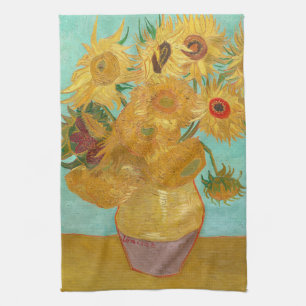 Linge De Cuisine Tournesols par Van Gogh