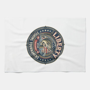 Linge De Cuisine Tournoi de pêche Liberté Patriotique Patriotique F