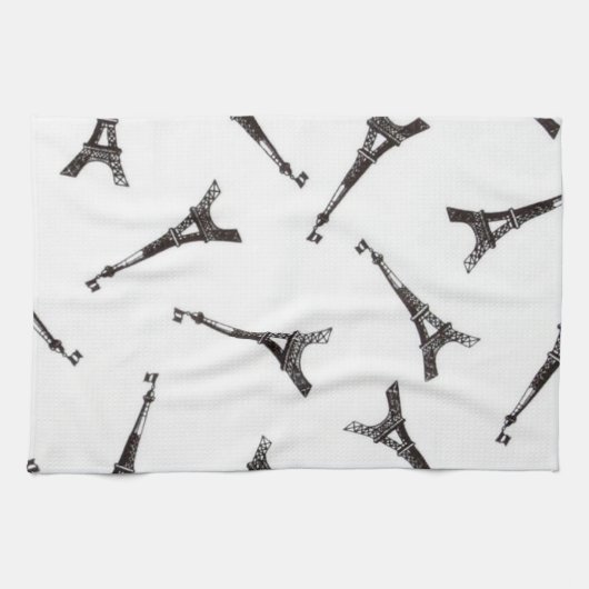 Linge De Cuisine Tours Eiffel (Horizontal)
