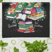 Linge De Cuisine Tous Réservés Pour Noël Livre Xmas (Plié)