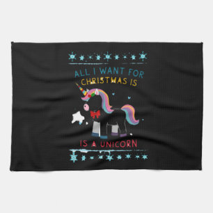 Linge De Cuisine Tout ce que je veux pour Noël est un pull de Noël