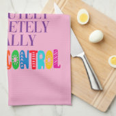 Linge De Cuisine Tout Est Absolument Sous Contrôle (Quart Plié)