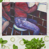 Linge De Cuisine Toutes les bonnes filles ont de la glace (Plié)