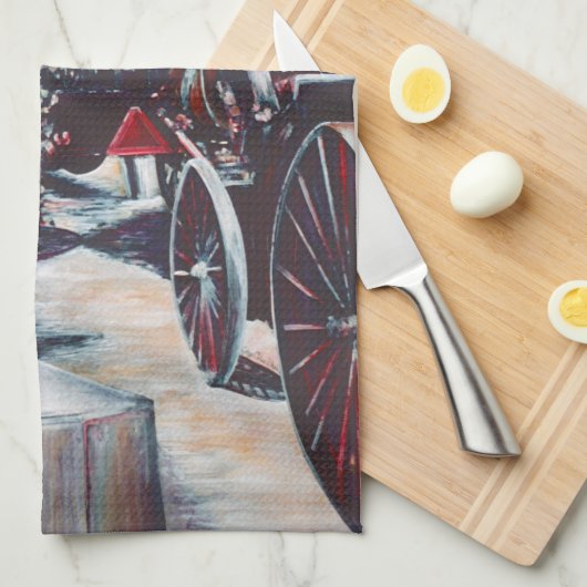 Linge De Cuisine Toutes les grandes tempêtes s'annoncent avec une b (Quart Plié)