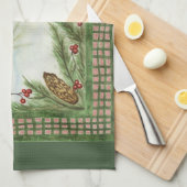 Linge De Cuisine Towel de cuisine cardinal (Quart Plié)