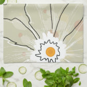 Linge De Cuisine Towel de cuisine en microfibre Fleurs Abstraites (Plié)