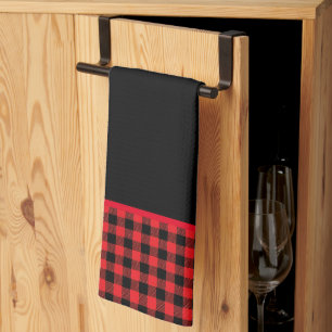 Linge De Cuisine Towel de cuisine - Imprimé plaid de Buffalo