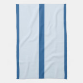 Linge De Cuisine Towel de cuisine rayé bleu foncé clair (Vertical)