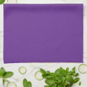 Linge De Cuisine Towel de cuisine violet uni (Plié)