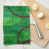 Linge De Cuisine Trace de Crimson II (Quart Plié)