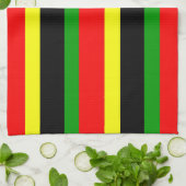 Linge De Cuisine Traces Afrocentriques (Plié)