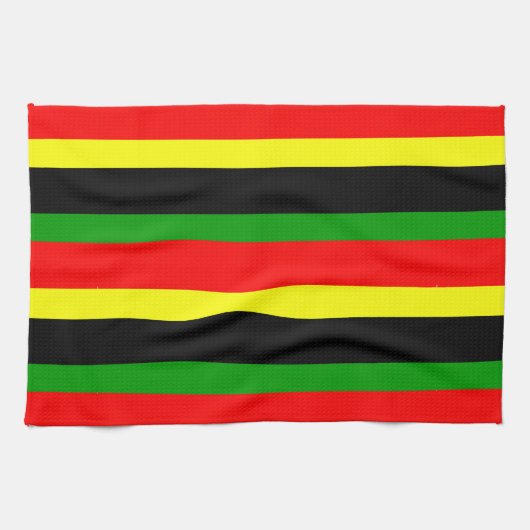 Linge De Cuisine Traces Afrocentriques (Horizontal)