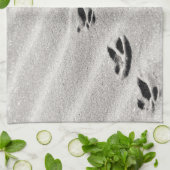 Linge De Cuisine Tracks in the Sand Photo (Plié)