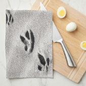 Linge De Cuisine Tracks in the Sand Photo (Quart Plié)