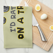 Linge De Cuisine Tracteur drôle (Quart Plié)