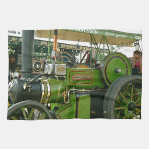 Linge De Cuisine tracteur vintage