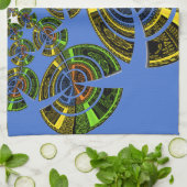 Linge De Cuisine Tradition bleue (Plié)