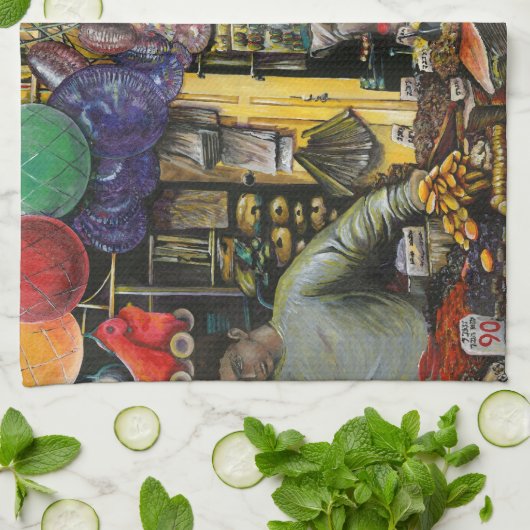 Linge De Cuisine Traditions du commerce ancien, Jérusalem (Plié)