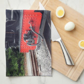 LINGE DE CUISINE TRAIN À VAPEUR (Quart Plié)