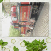 LINGE DE CUISINE TRAIN À VAPEUR (Plié)