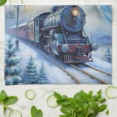 Linge De Cuisine Train à vapeur (Plié)