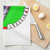 Linge De Cuisine Train Amérique d'atout d'abord (Quart Plié)