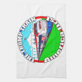 Linge De Cuisine Train Amérique d'atout d'abord (Vertical)