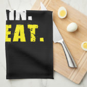 Linge De Cuisine TRAIN, GAIN, REPEAT - Gym Workout Motivational (Quart Plié)