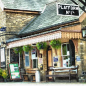 LINGE DE CUISINE TRAIN STATIONS