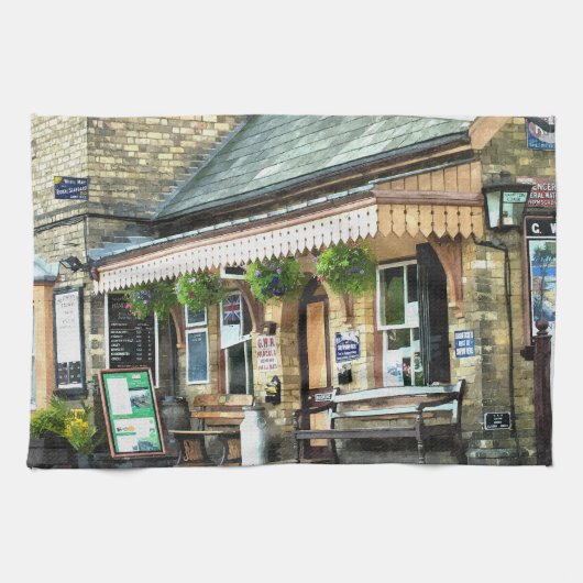 LINGE DE CUISINE TRAIN STATIONS (Horizontal)