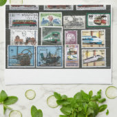 Linge De Cuisine Trains 4 (Plié)