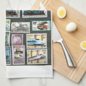 Linge De Cuisine Trains 4 (Quart Plié)