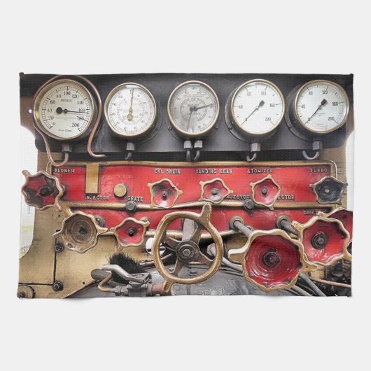 LINGE DE CUISINE TRAINS À VAPEUR (Horizontal)