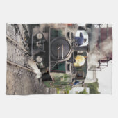 LINGE DE CUISINE TRAINS À VAPEUR (Horizontal)