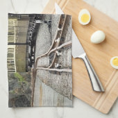 LINGE DE CUISINE TRAINS À VAPEUR (Quart Plié)