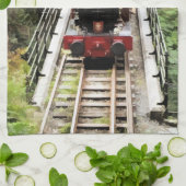 LINGE DE CUISINE TRAINS À VAPEUR (Plié)