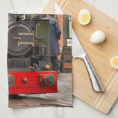 LINGE DE CUISINE TRAINS À VAPEUR (Quart Plié)