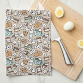 Linge De Cuisine Traitements de marshmallow (Quart Plié)