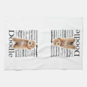 Linge De Cuisine Traits de chiens (Horizontal)