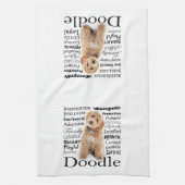 Linge De Cuisine Traits de chiens (Vertical)