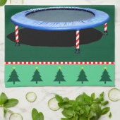 Linge De Cuisine Trampoline de Noël Mme Claus (Plié)