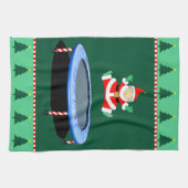 Linge De Cuisine Trampoline de Noël Mme Claus (Horizontal)