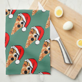 Linge De Cuisine Tranche de Père Noël (Quart Plié)