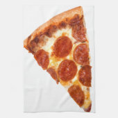 Linge De Cuisine tranche de pizza pepperoni classique de SlipperyJo (Vertical)