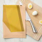 Linge De Cuisine Tranche de sourire de tarte de citrouille (Quart Plié)