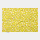 Linge De Cuisine Tranches de citrons, jaune, fruits (Horizontal)