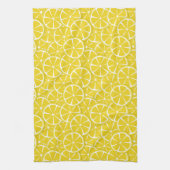 Linge De Cuisine Tranches de citrons, jaune, fruits (Vertical)
